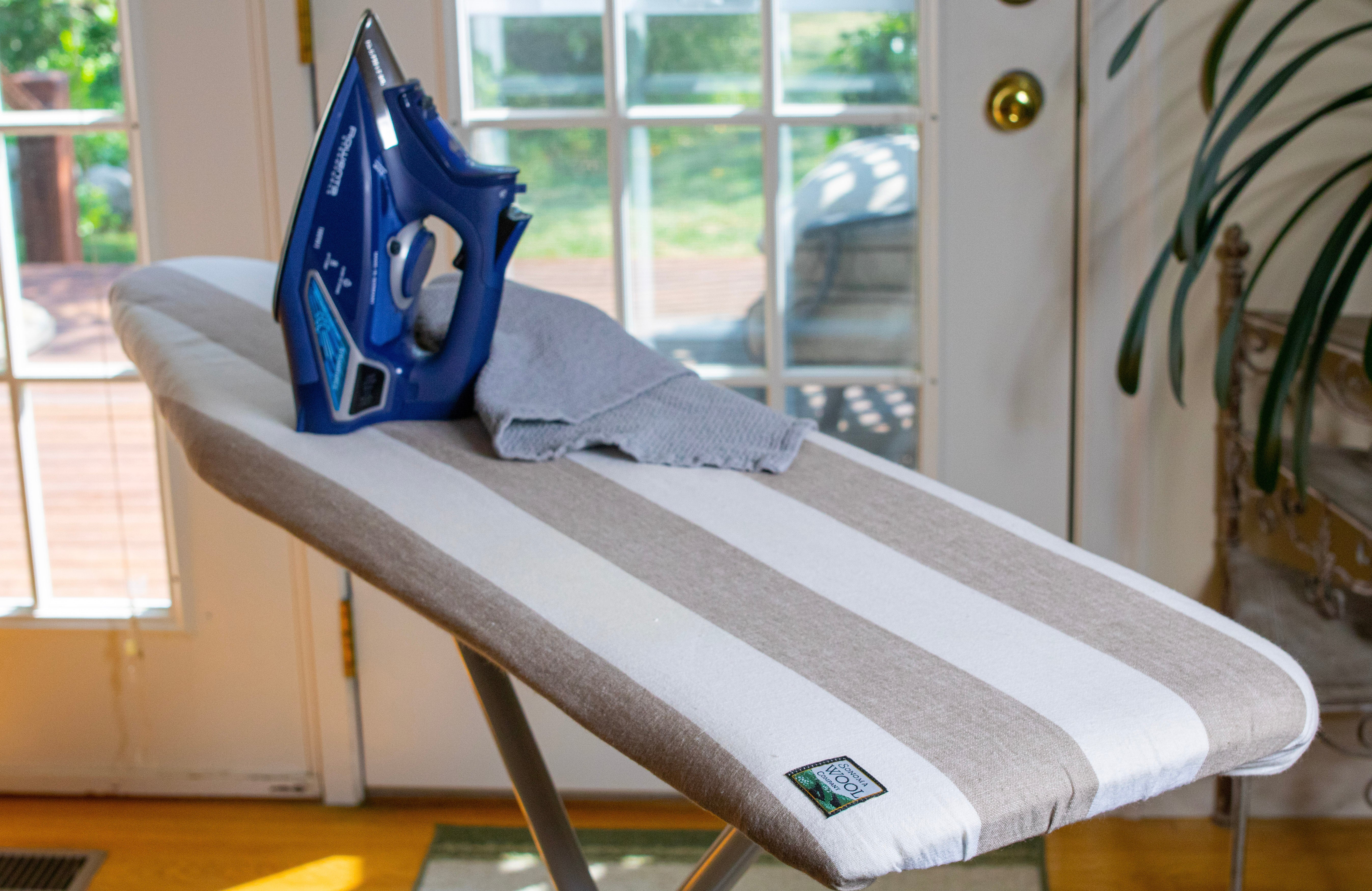 Wool Ironing Board Pad w/cover